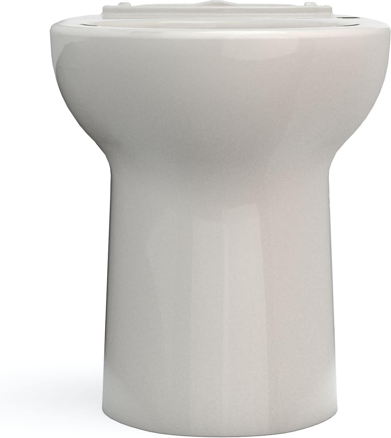 TOTO® Drake® Elongated Universal Height TORNADO FLUSH® Toilet Bowl with CEFIONTECT®, Cotton White - C776CEFG#01