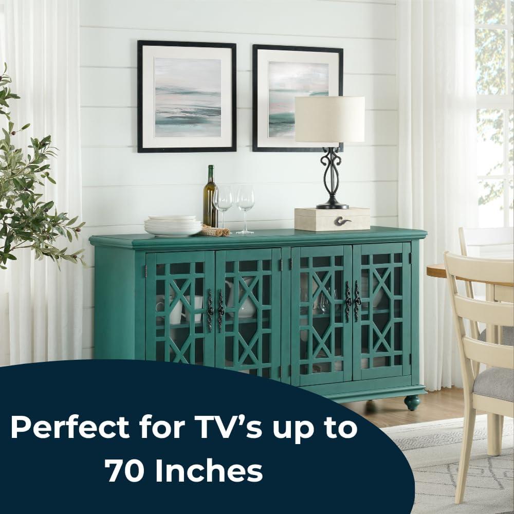 Martin Svensson Home Jules 63" TV Stand Teal Green Finish
