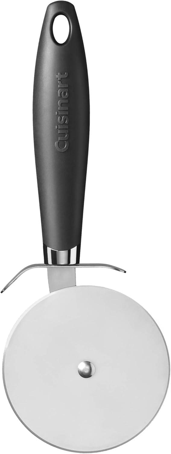 Ergonomic Black Handle Stainless Steel Pizza Cutter