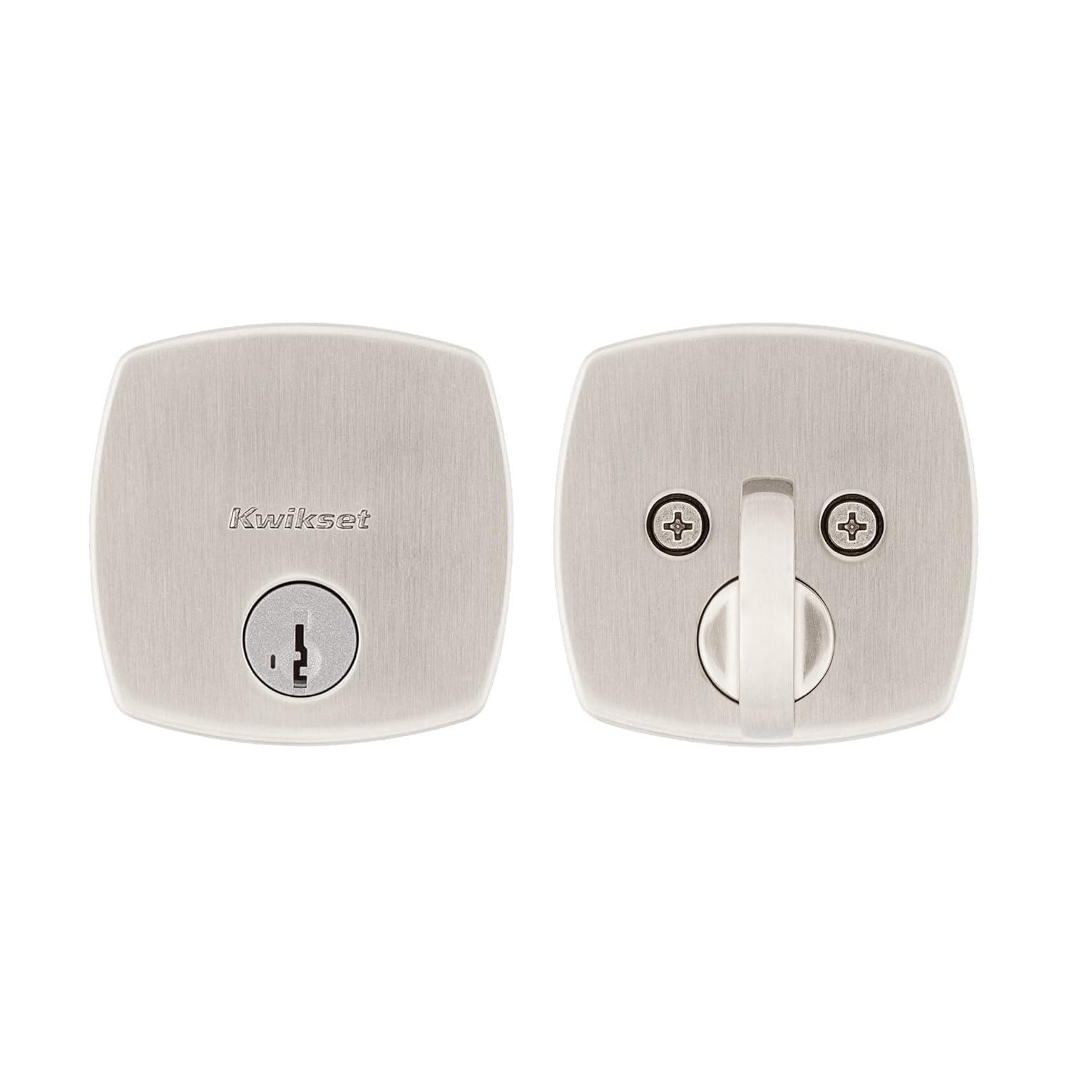 Midtown Interior Knob With Deadbolt Reversible Entry Set
