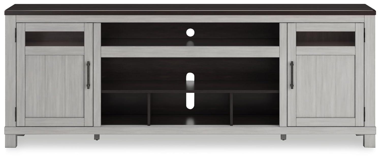 Signature Design by Ashley Darborn Gray & Brown 88" TV Stand for TVs up to 101"