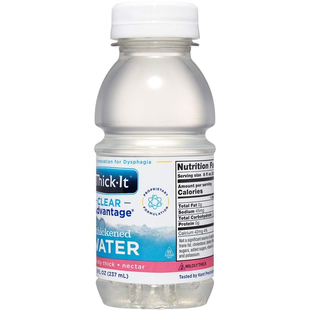 Thick-It Clear Advantage Thickened Water Unflavored 8 oz Bottle 24 Ct