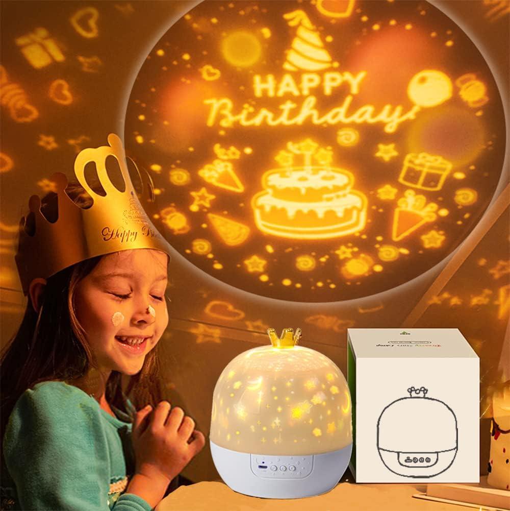 Ocean Galaxy Star Projector Night Light with 6 Films