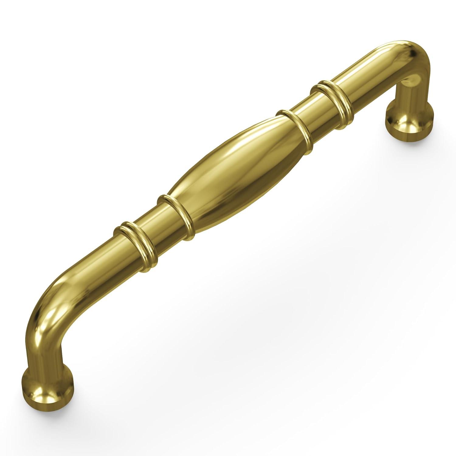 Williamsburg Kitchen Cabinet Handles, Solid Core Drawer Pulls for Cabinet Doors, 3-3/4 Inch (96mm)