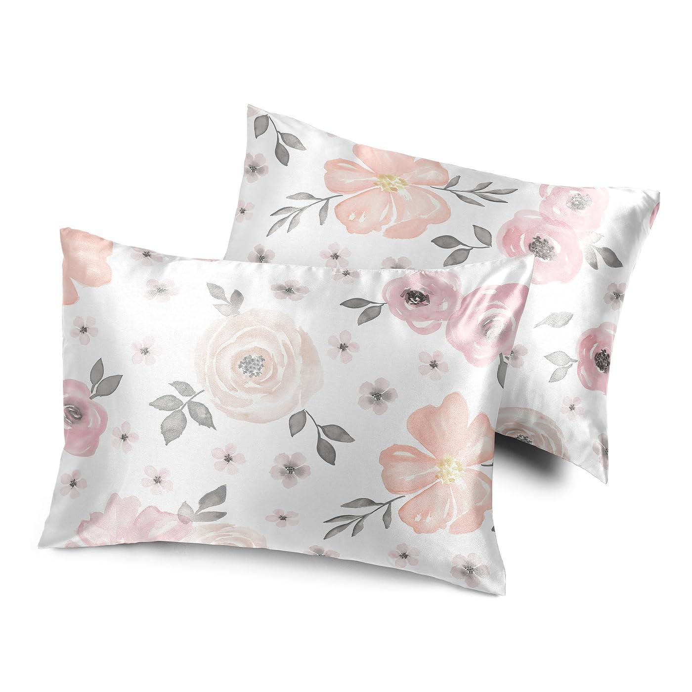 Sweet Jojo Designs Satin Floral - Set of 2