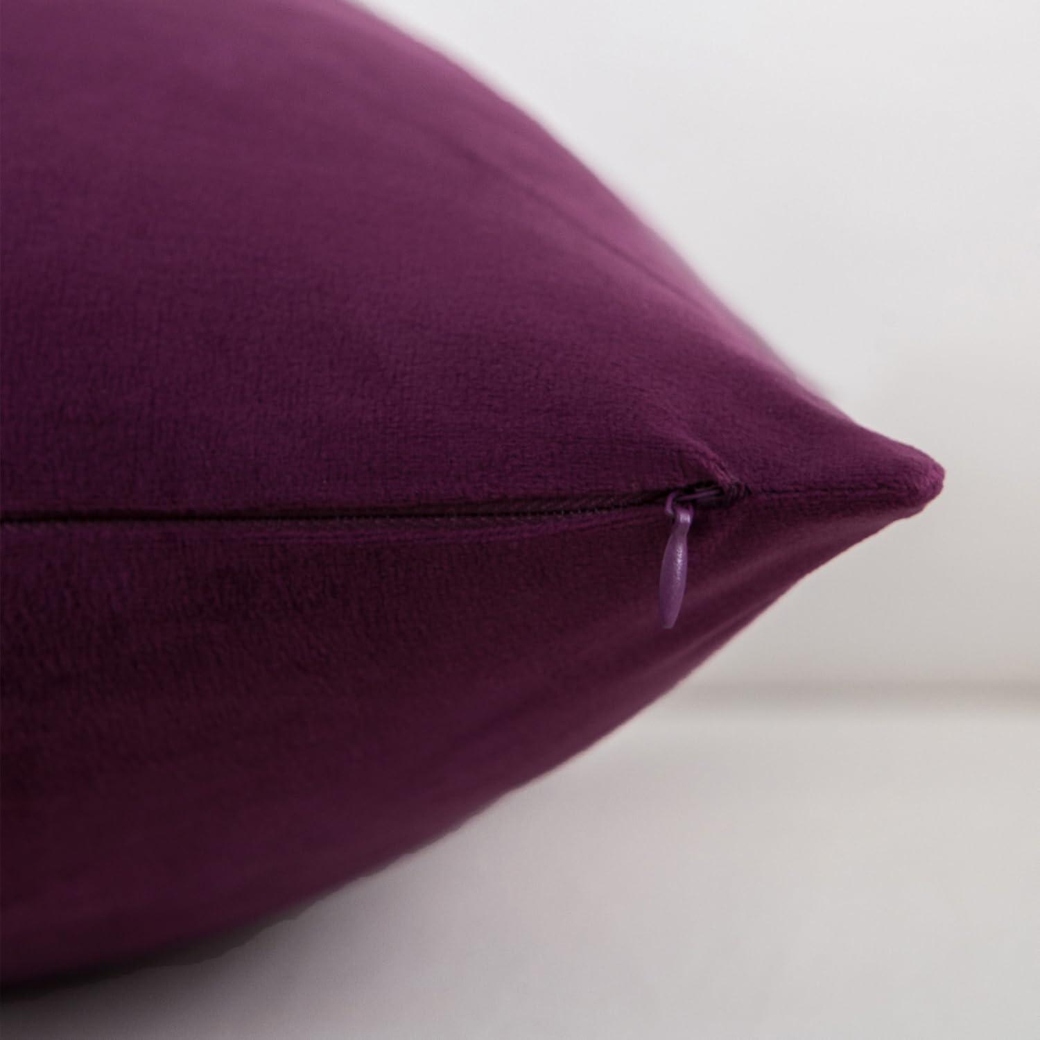 Velvet Reversible Pillow Cover