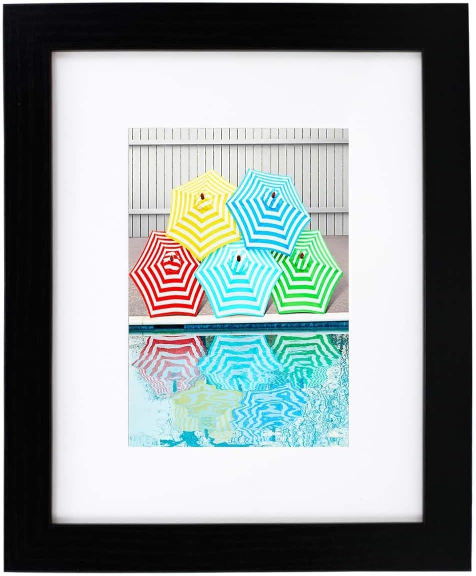 Black Belmont Frame with Mat by Studio Décor®