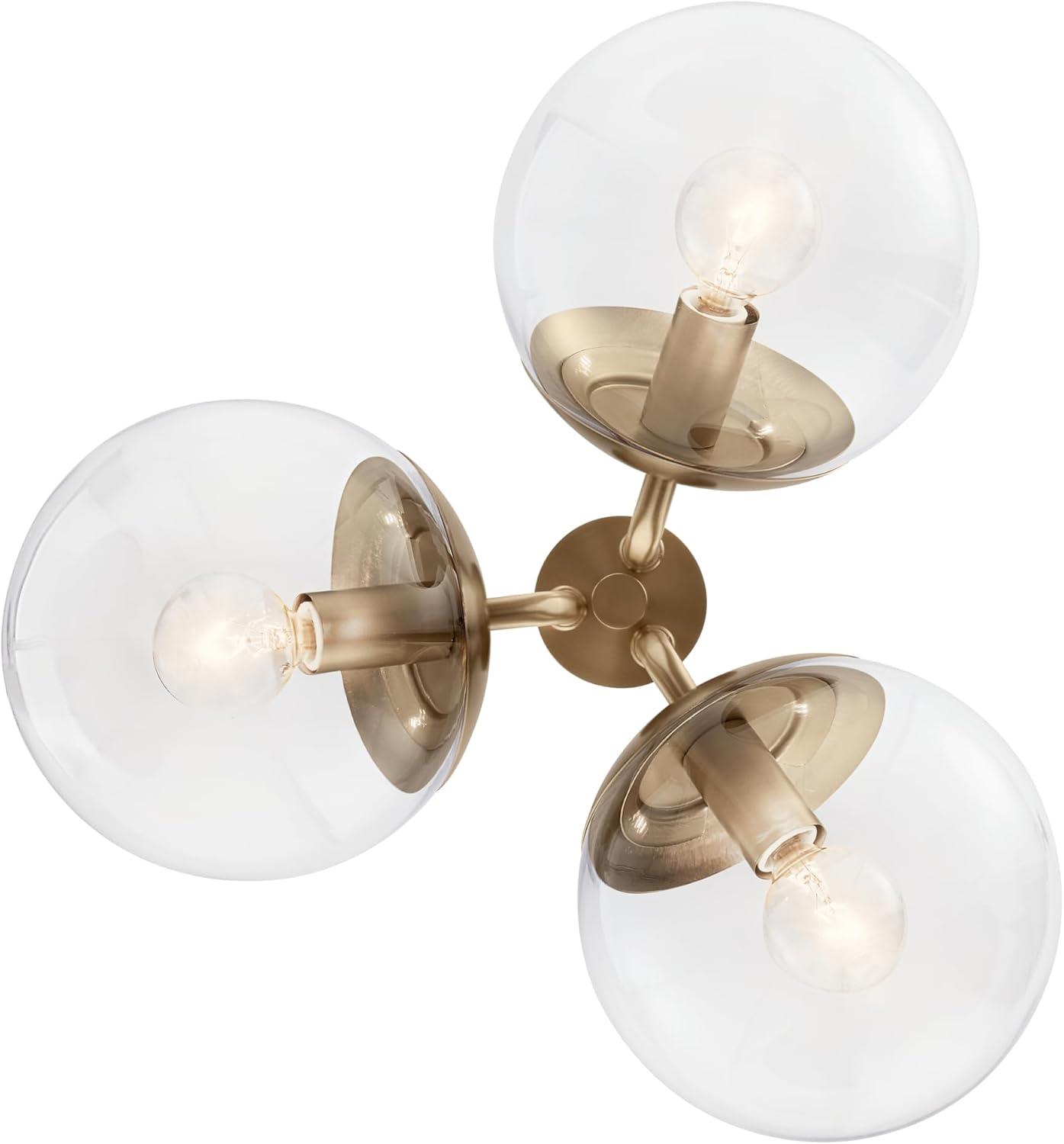 Kichler Lighting - Silvarious - 3 Light Chandelier-9.5 Inches Tall and 16.5