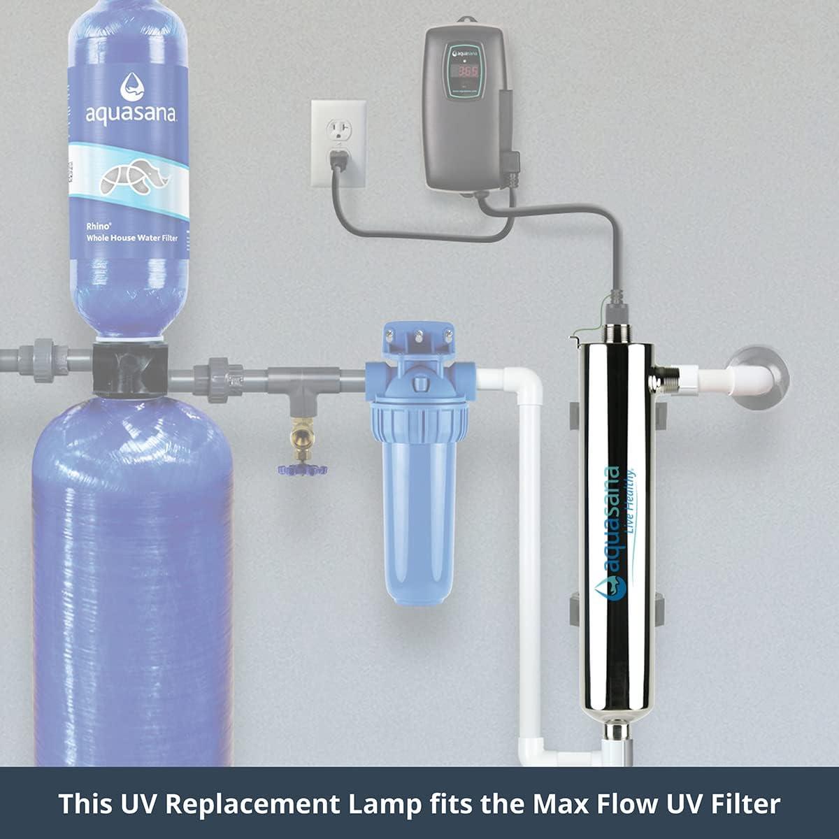 Aquasana UV Replacement Lamp for WH Water Filter System - Max Flow UV Replacement Lamp - AQ-UV-L420C