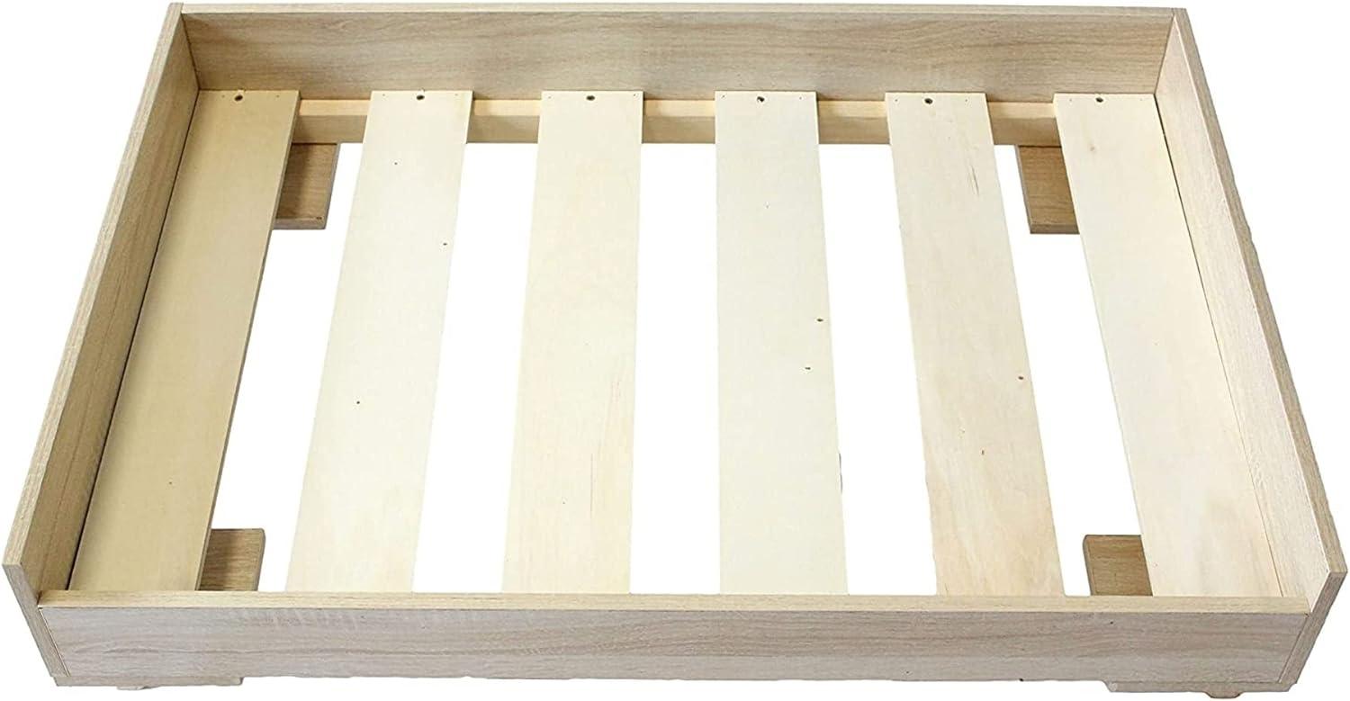 Midlee Raised Wooden Dog Bed Frame- Small