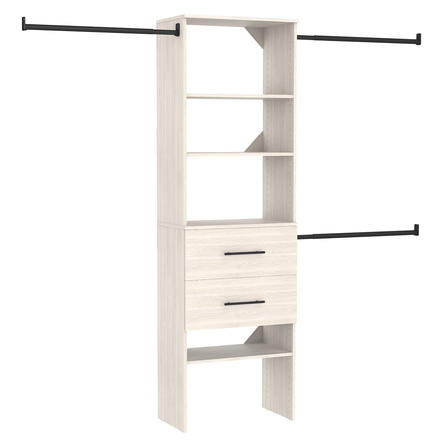 ClosetMaid SuiteSymphony 84" W -120" W Closet System Kit with Drawers