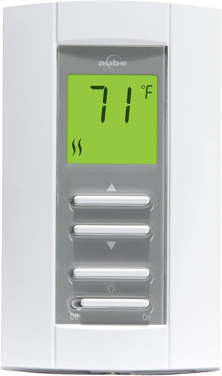 Cadet White Digital Non-Programmable Baseboard Heater Thermostat