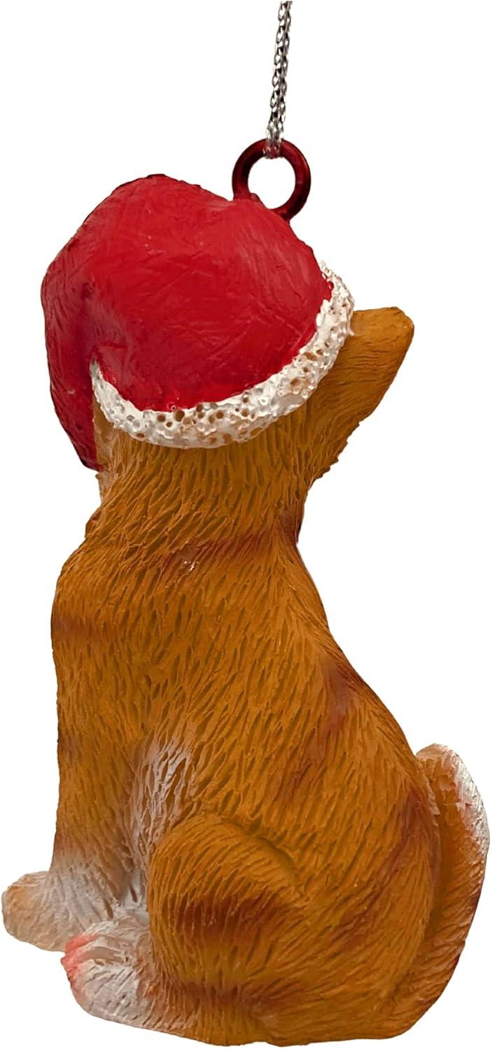 Charlton Home® Santa Cat Ornament