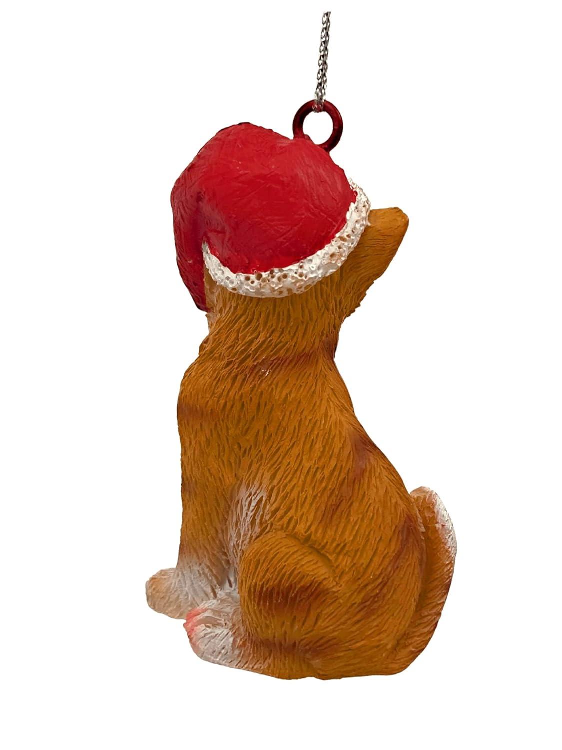 Charlton Home® Santa Cat Ornament