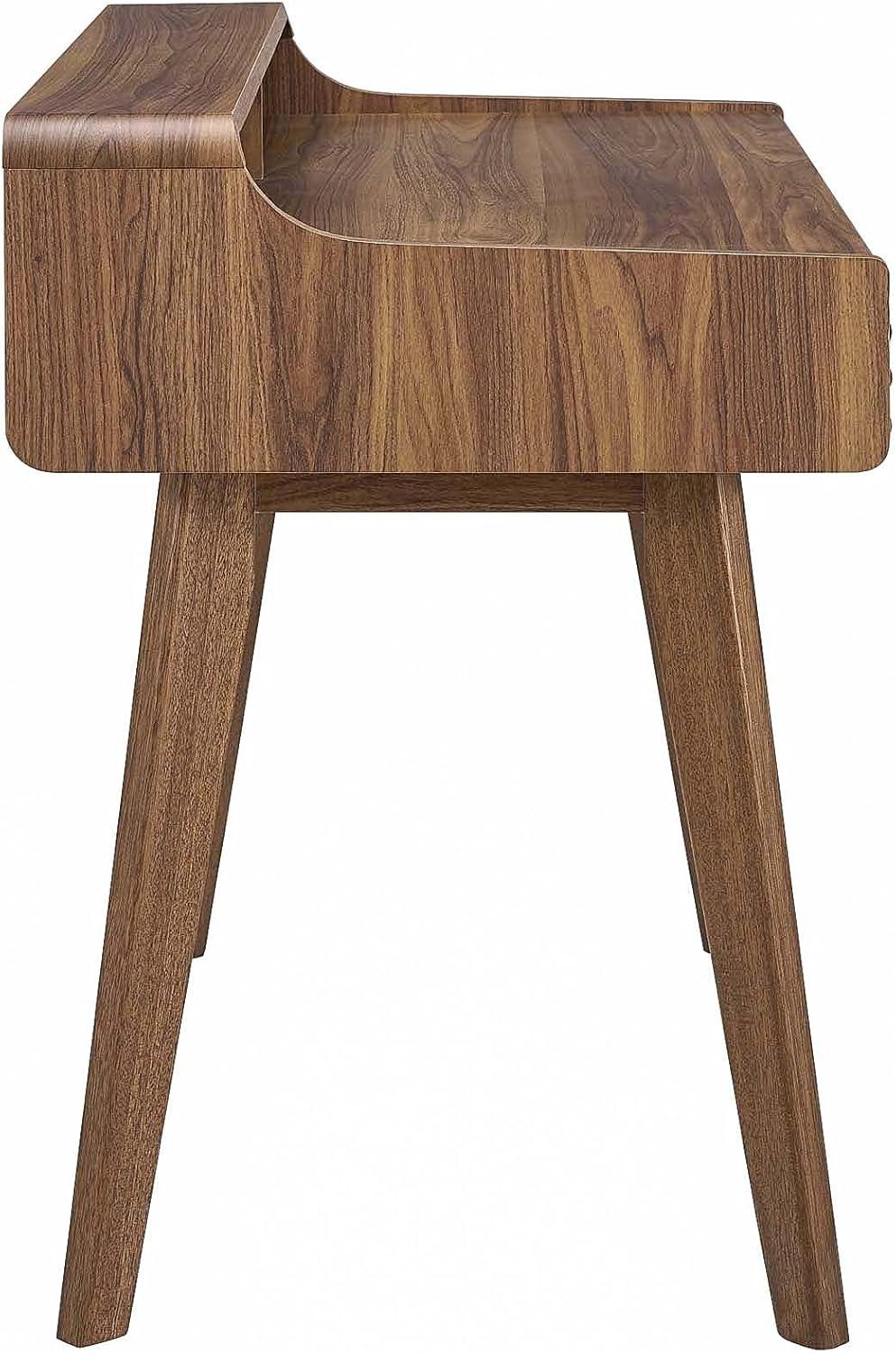 Modway Render Writing Desk Walnut