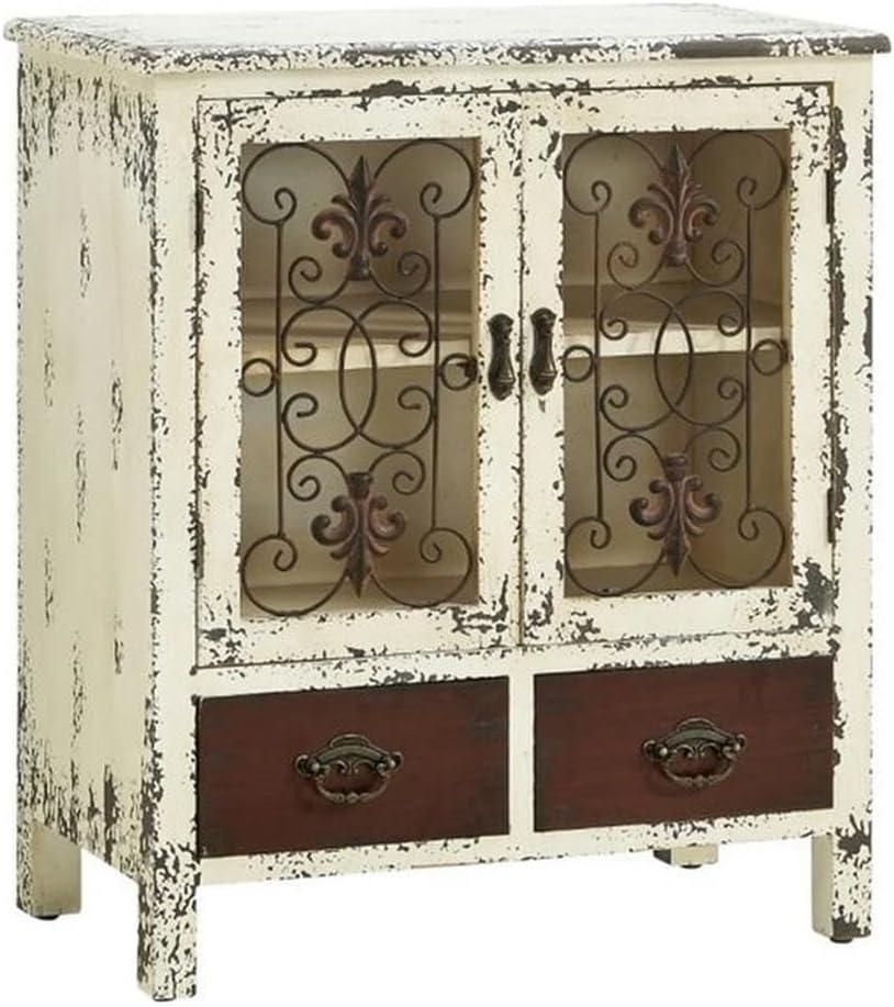 Powell Parcel 2 Door 2 Drawer Console-Item Package Quantity:1,Quantity:1