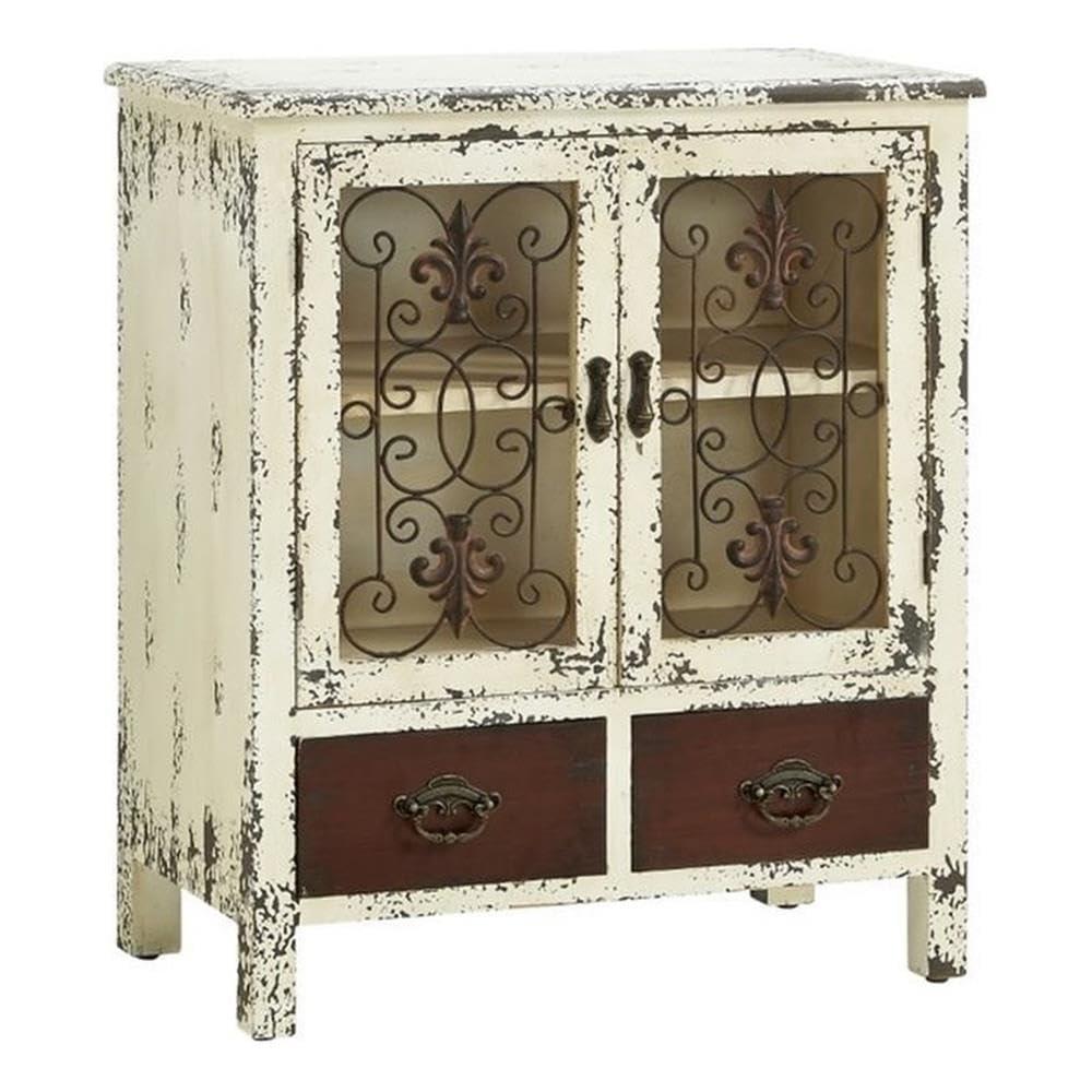 Powell Parcel 2 Door 2 Drawer Console-Item Package Quantity:1,Quantity:1