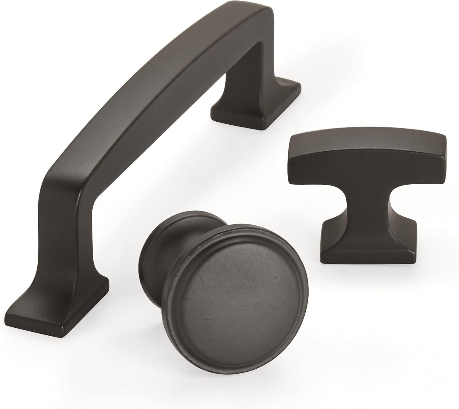 Amerock Westerly 1-5/16 inch (33mm) Length Oil-Rubbed Bronze Cabinet Knob