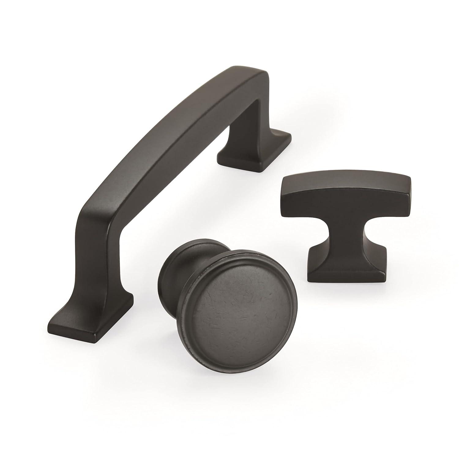 Amerock Westerly 1-5/16 inch (33mm) Length Oil-Rubbed Bronze Cabinet Knob