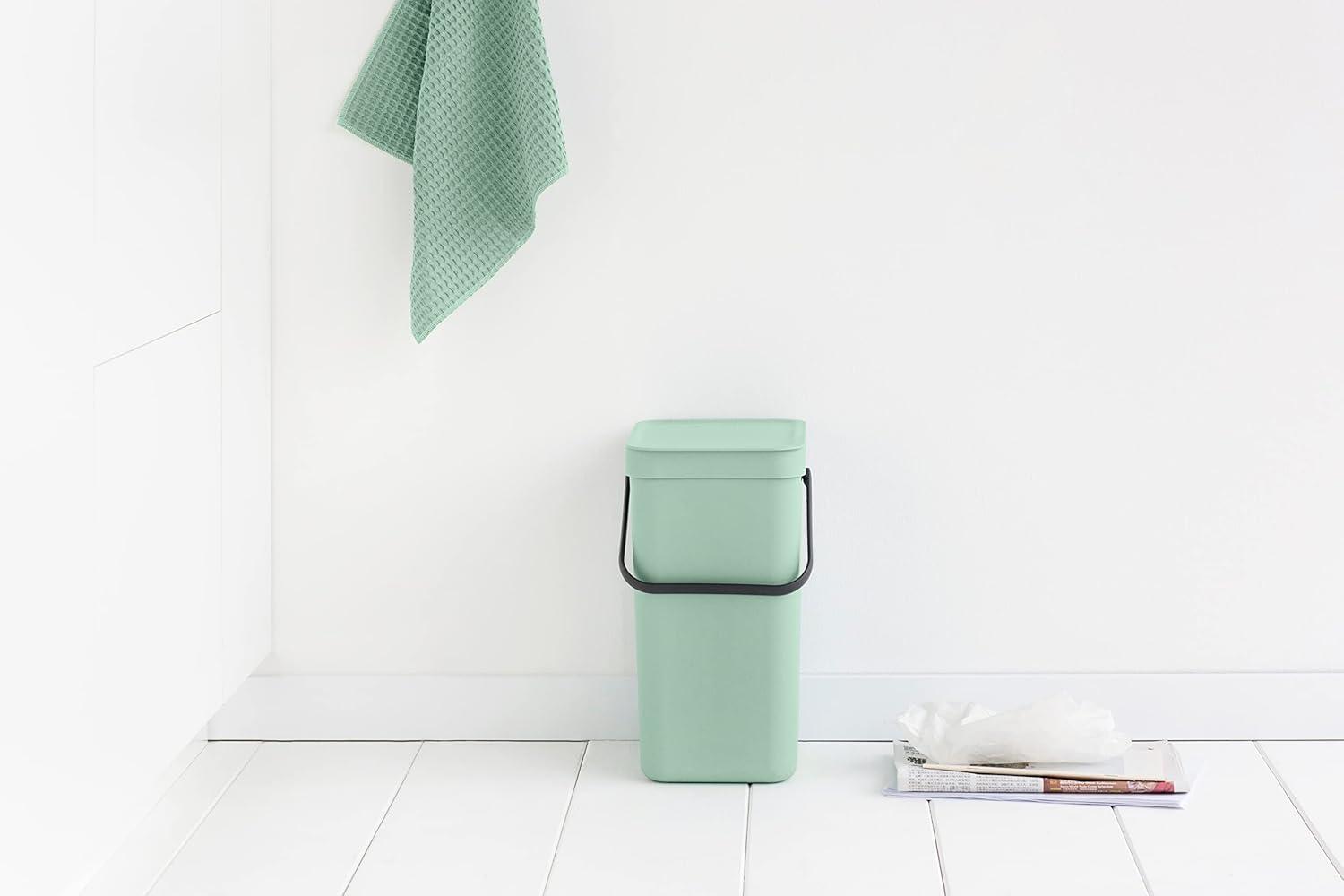 Brabantia Sort & Go Plastic Recycling Bin, 3.2 Gallon