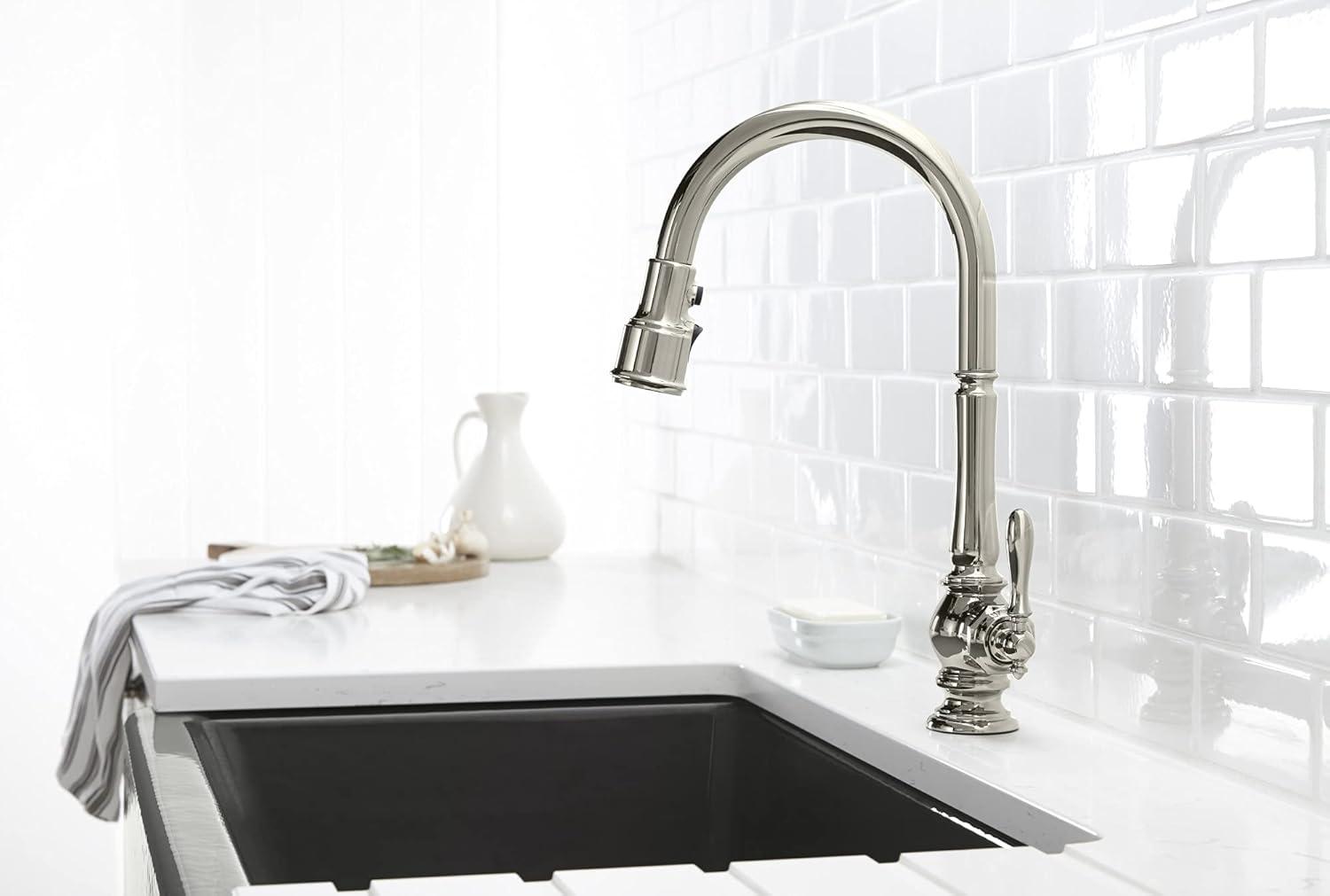 Artifacts® Pull Down Single Handle Kitchen Faucet