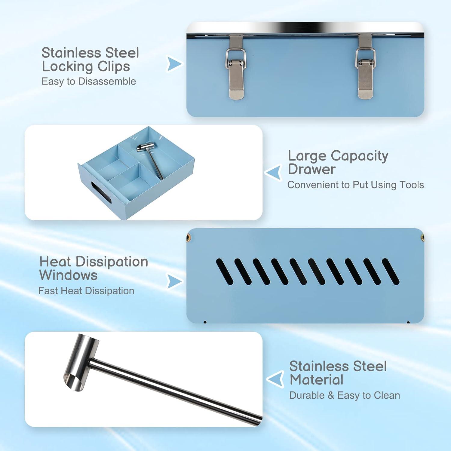 BENTISM Commercial 21" Floss Bubble Maker Cotton Candy Machine Cover