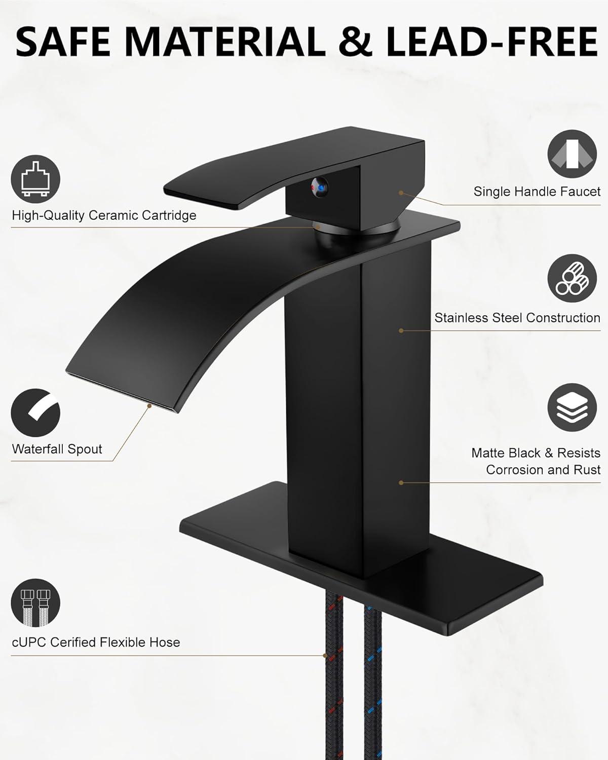 Single-Hole Single-handle Bathroom Faucet