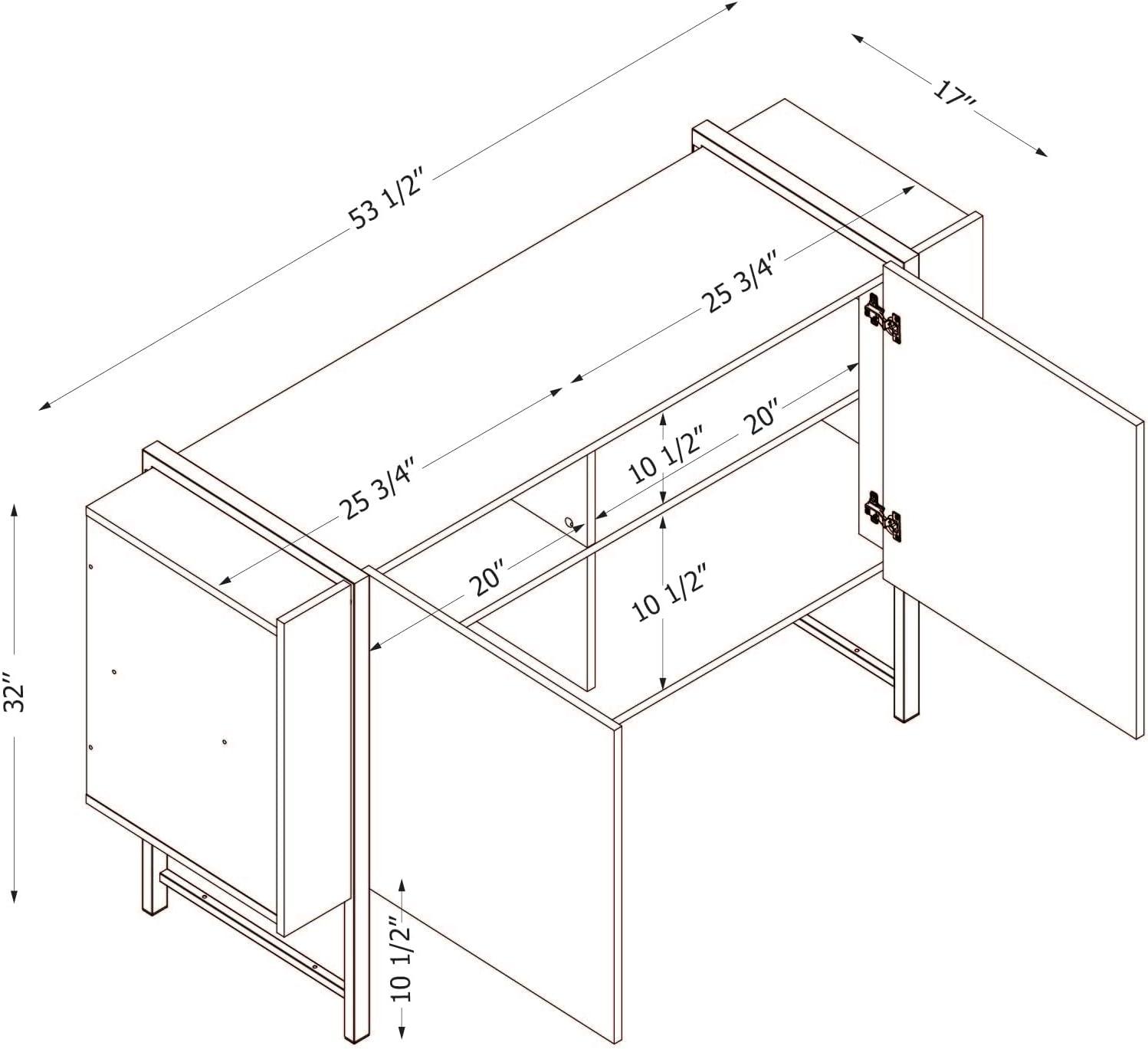 Mezzy 2-Door Sideboard