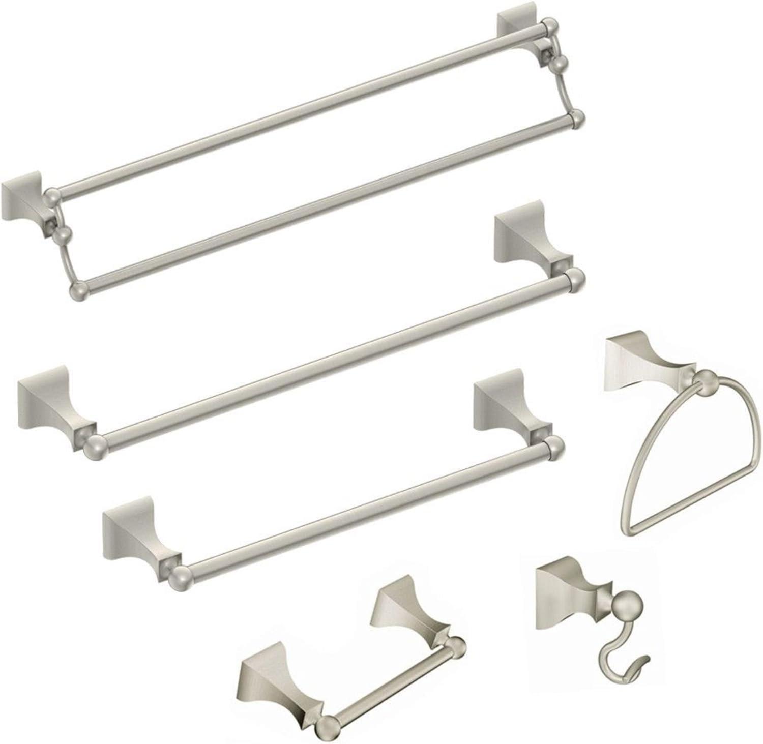 Moen Retreat Wall Mounted Pivoting Toilet Paper Holder DN8308BN