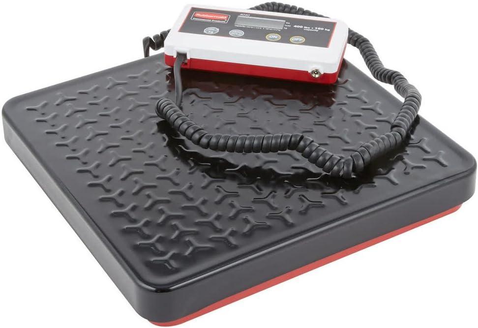 Rubbermaid FG404088 Digital 400 Lb. Receiving Scale