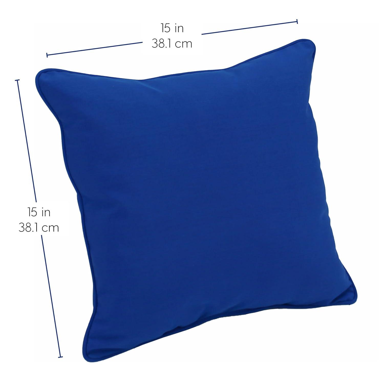 Factory Direct Partners Element Synthetic Throw Square Indoor/Outdoor Pillow Cover & Insert (Set of 2)