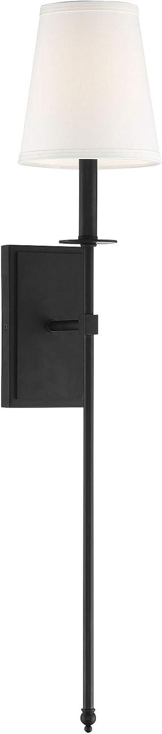 Savoy House Monroe 1 - Light Wall Light in  Matte Black