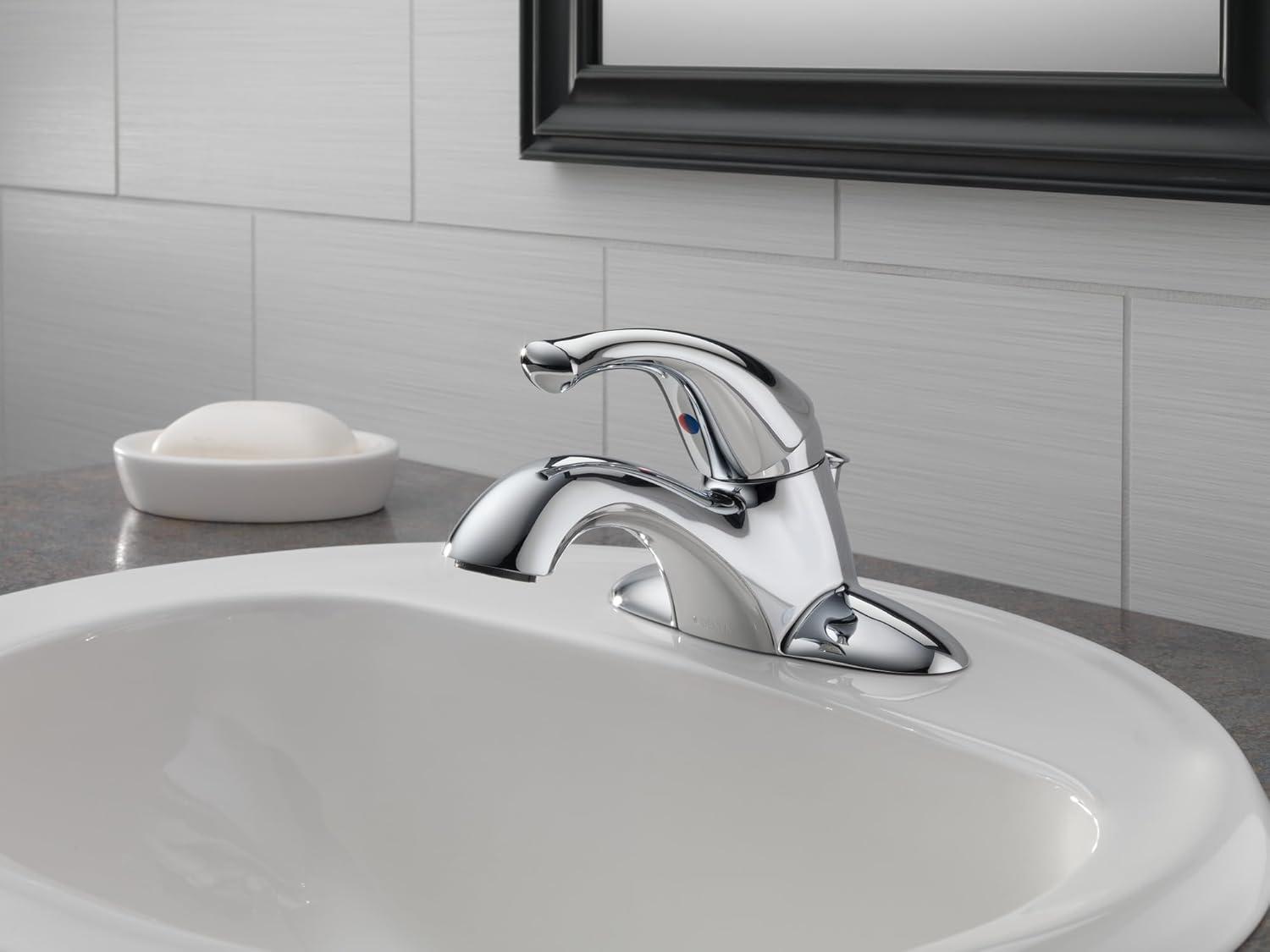 Classic Centerset Bathroom Faucet with Drain Assembly and DIAMOND™ Seal Technology