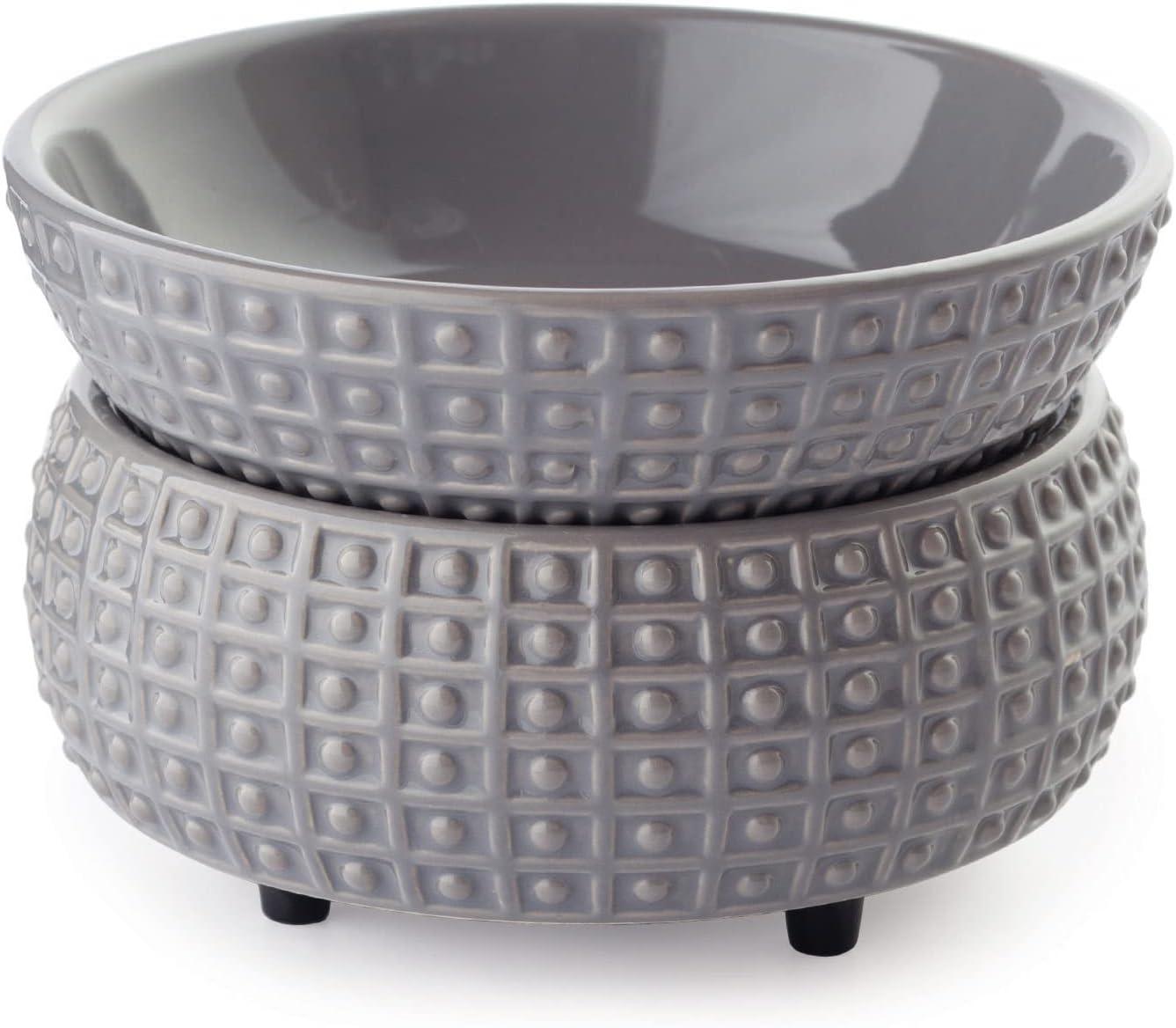 Slate 2-In-1 Candle and Fragrance Warmer For Candles And Wax Melts from Candle Warmers Etc.