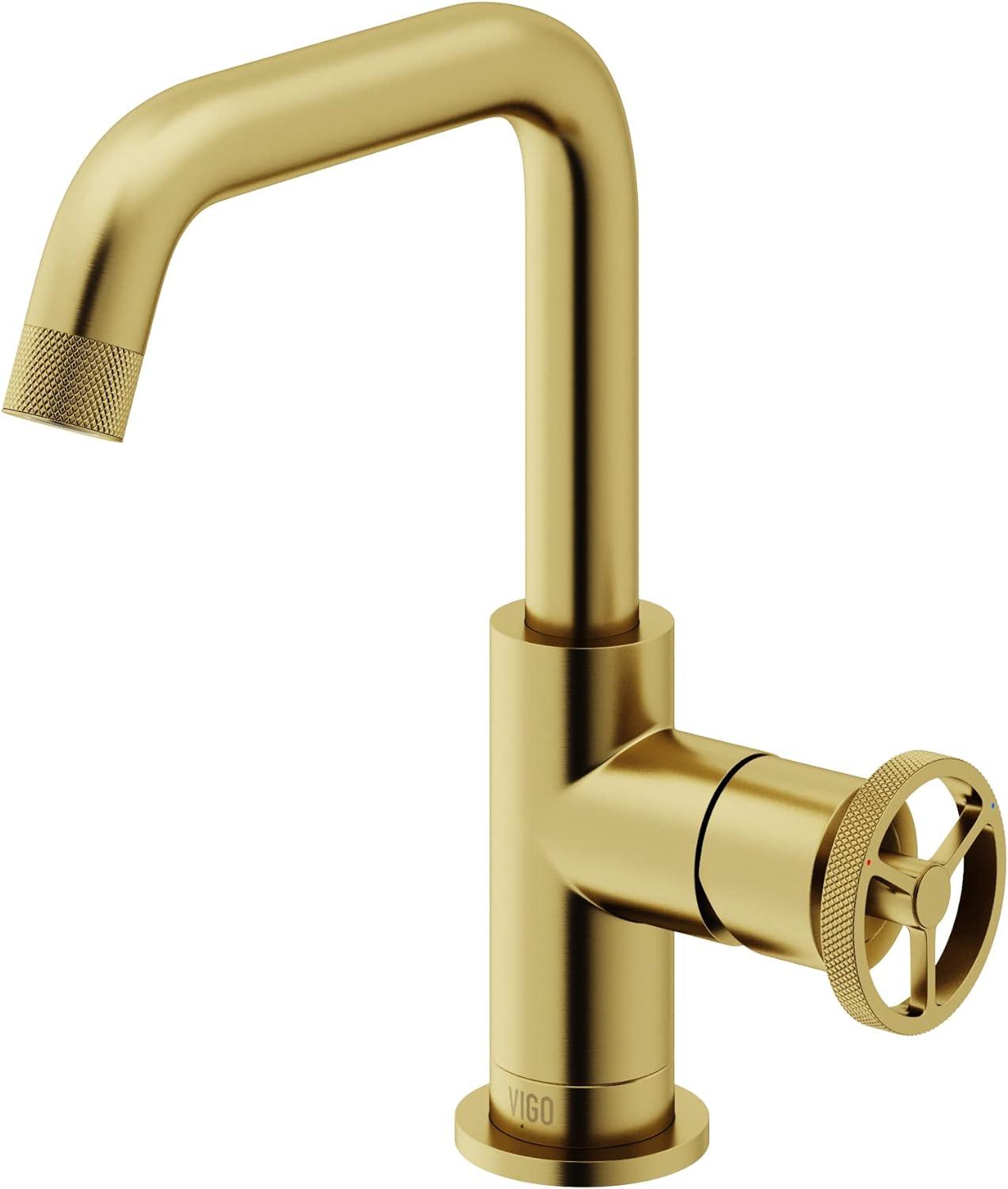 Cass 9" H Single Handle Single Hole Bathroom Faucet