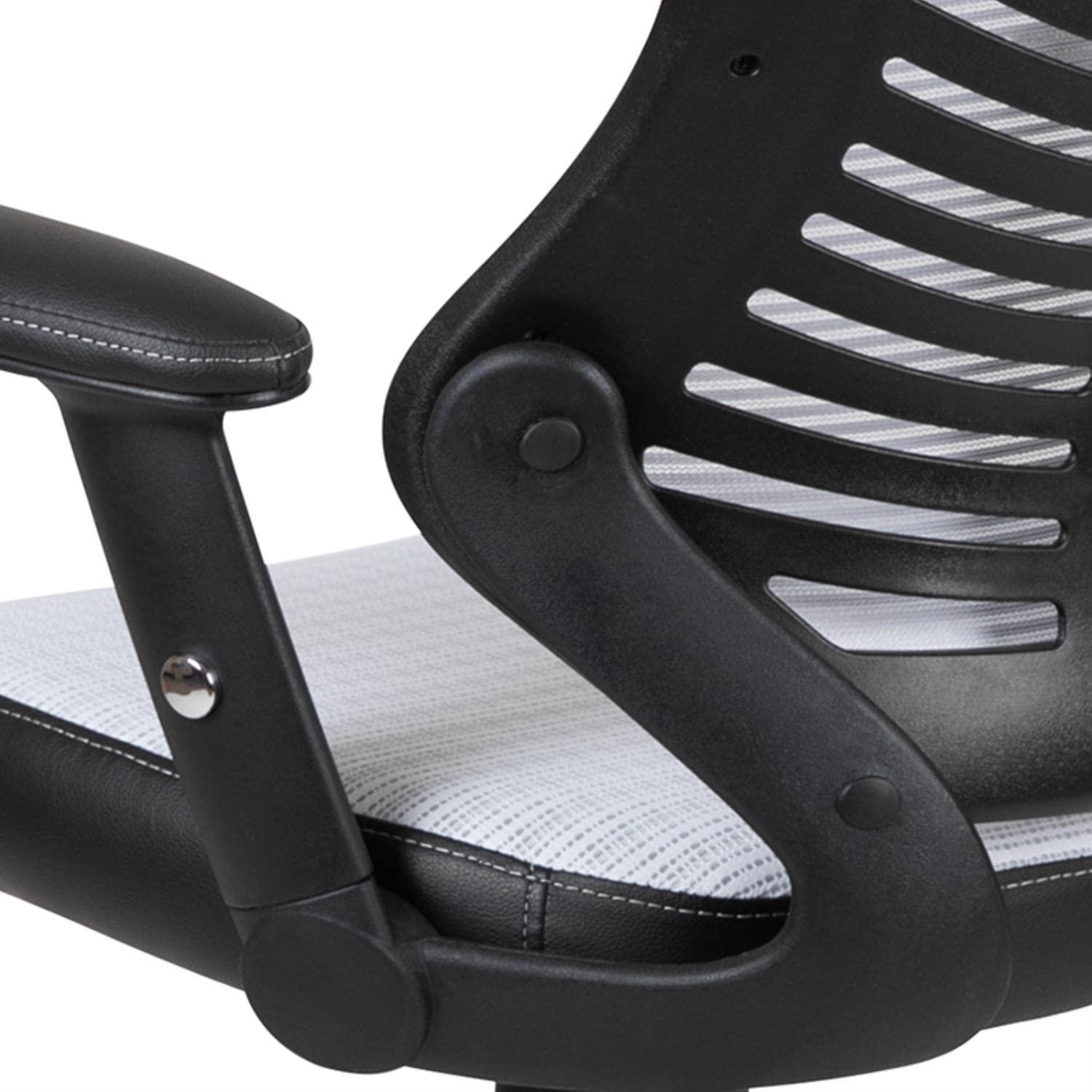 Siwar High-Back Designer Ergonomic Office Chair with Adjustable Armrests by Flash Furniture