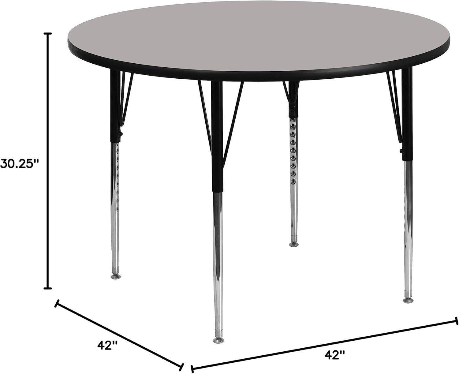 HP Laminate Activity Table - Height Adjustable Short Legs
