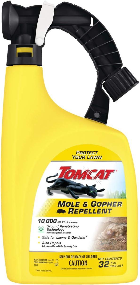 Tomcat Yellow 32 oz Mole & Gopher Repellent Spray