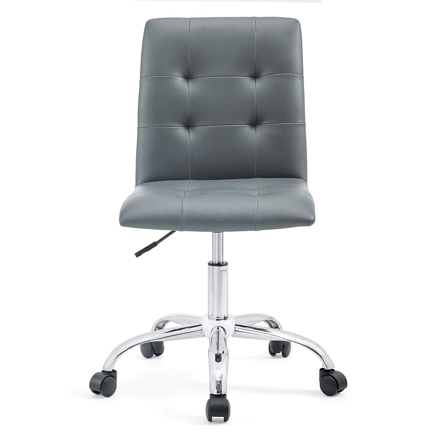 Modway Prim Armless Mid Back Office Chair