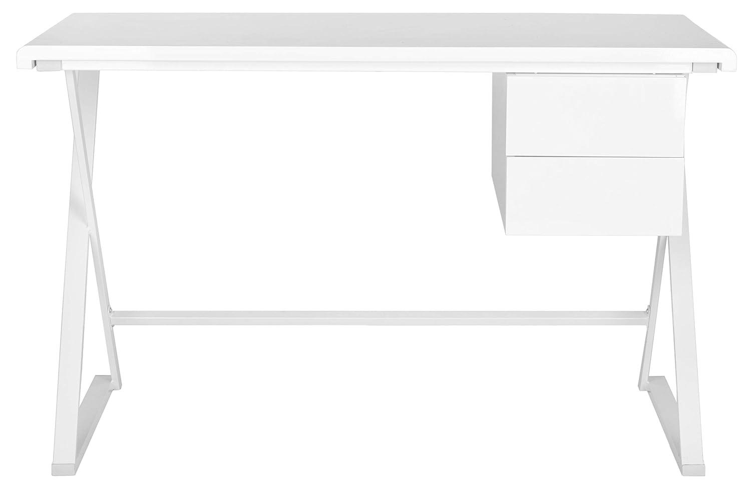 Watkins Desk - White - Safavieh