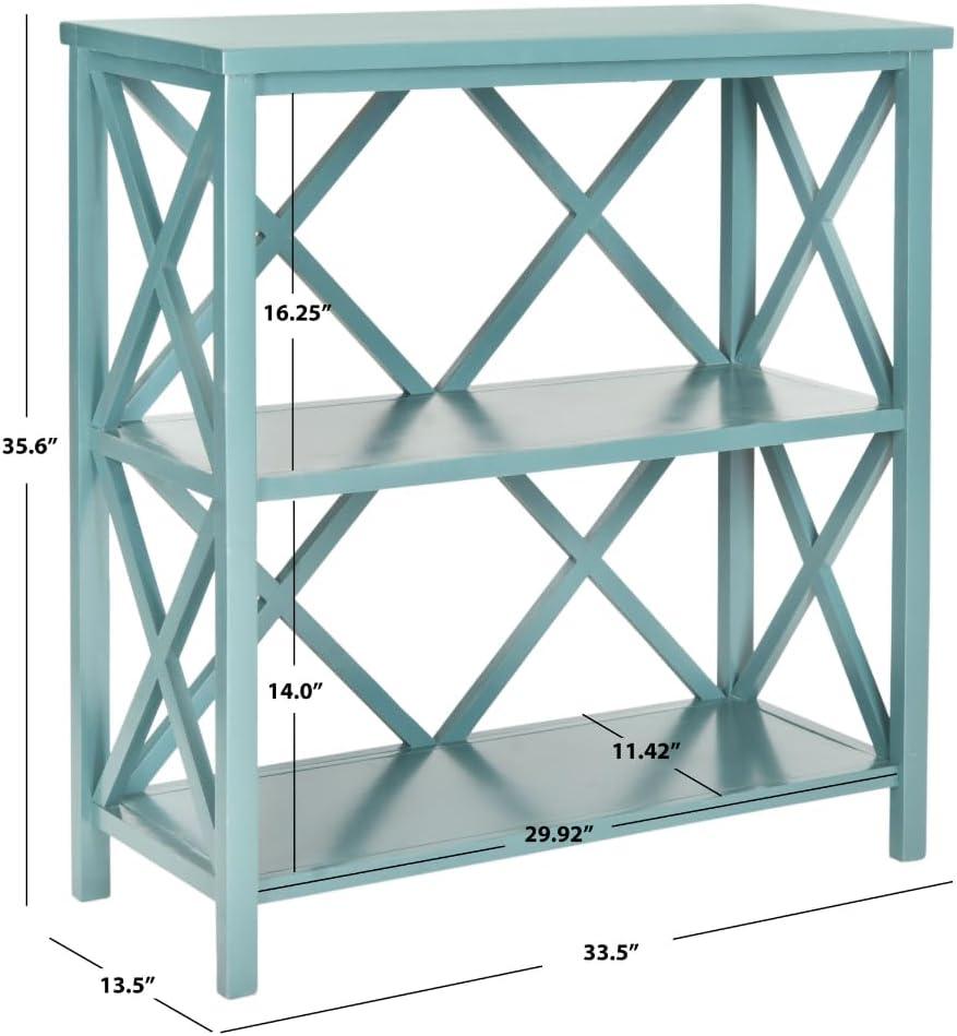 Liam 2-Tier Open Bookcase - Safavieh