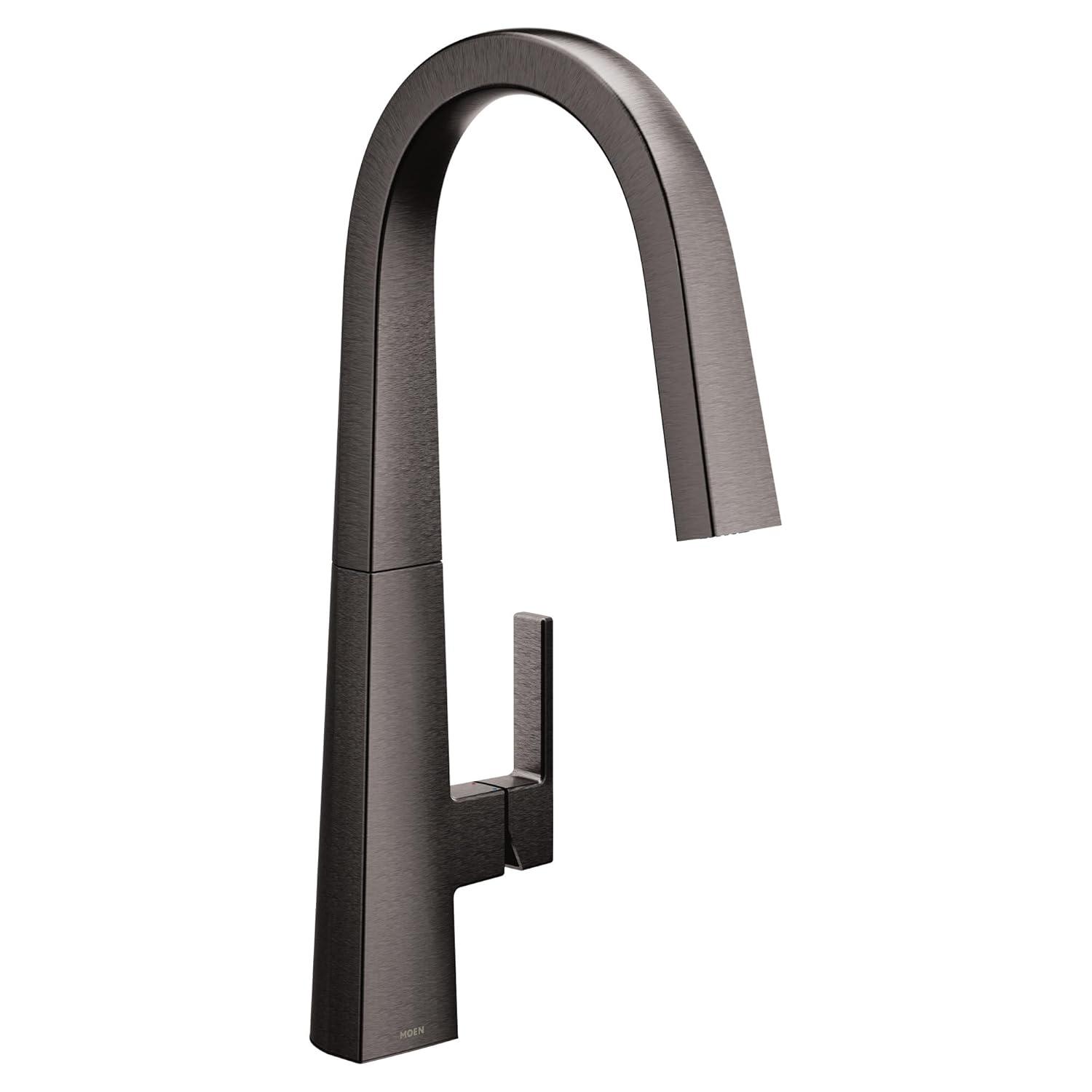 Nio Pull Down Single Handle Kitchen Faucet With Accessories