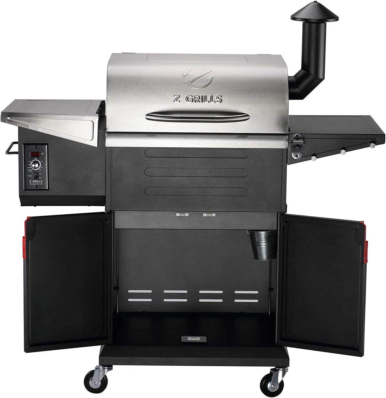 Z Grills Stainless Steel Wood Pellet Grill and Smoker