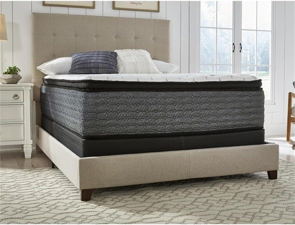 Ultra Luxury White Pillowtop California King Mattress with Gel Memory Foam