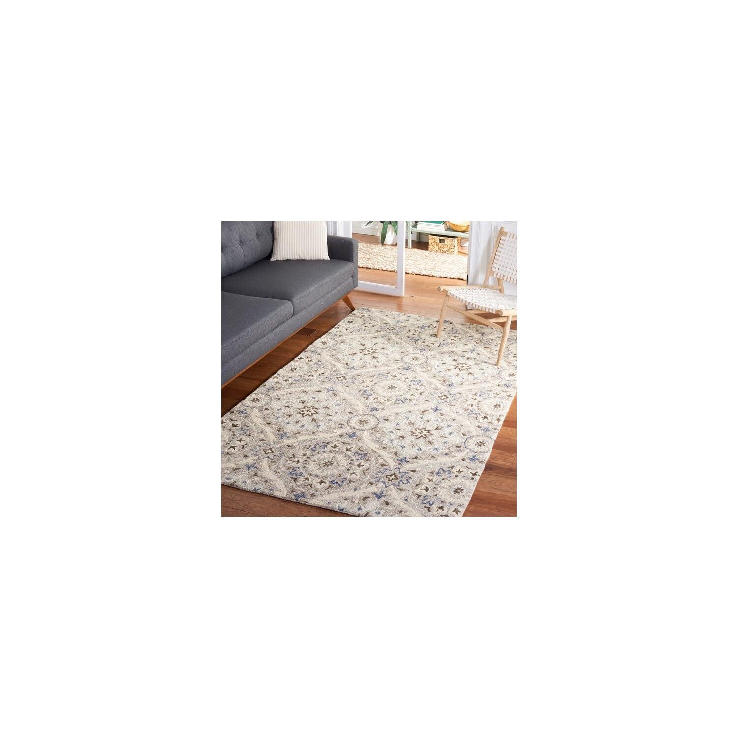 SAFAVIEH Aspen Brannon Geometric Area Rug, Beige/Grey, 3' x 5'