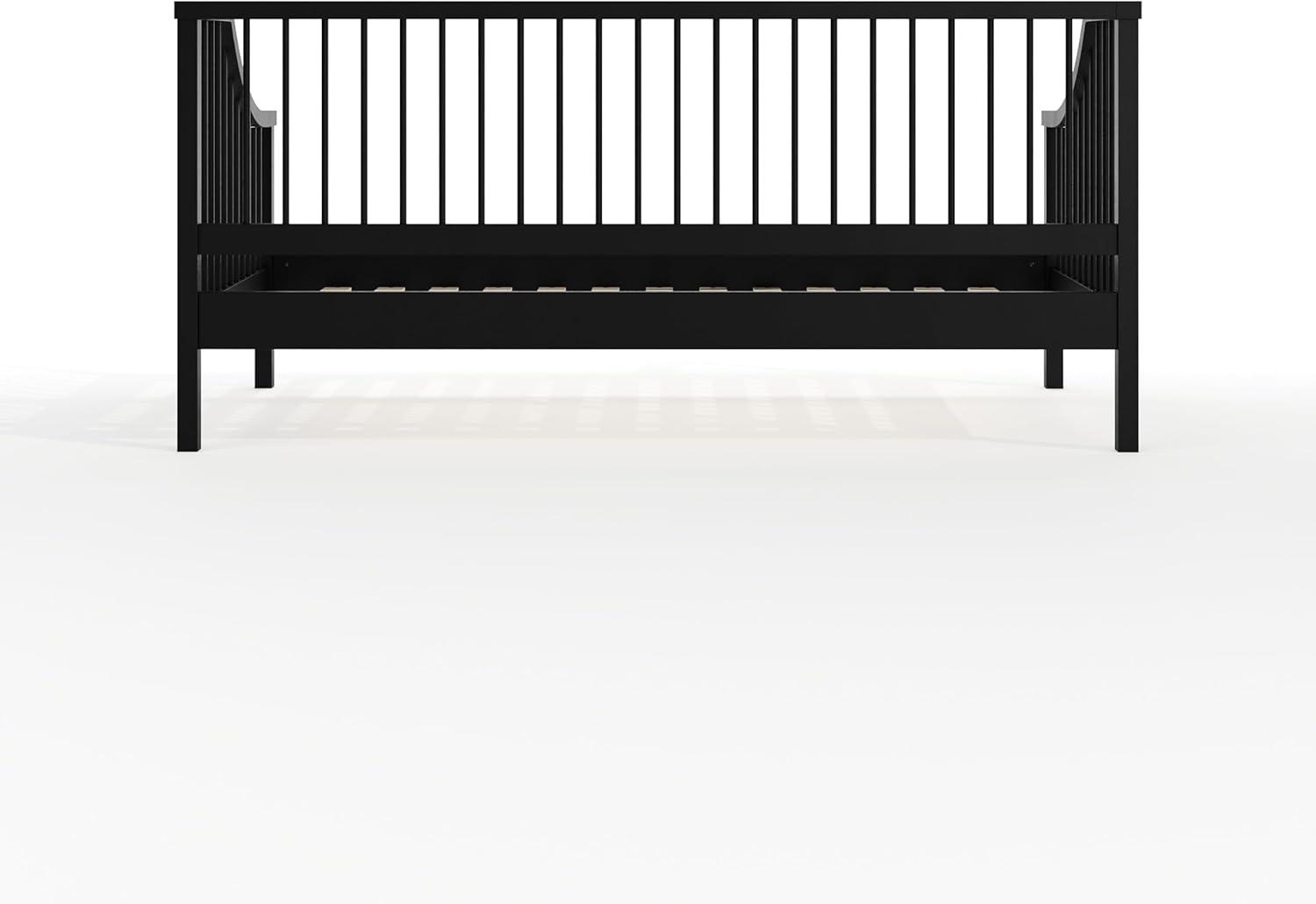 Martha Stewart Martha Stewart Neely Wooden Platform Daybed With Spindles And Wood Slat Foundation