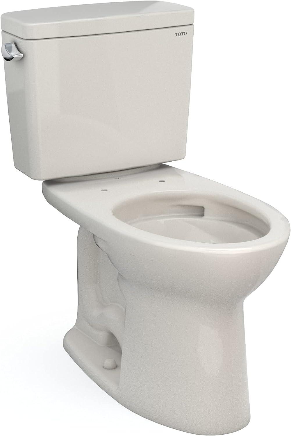 Drake® 1.6 GPF Elongated Two-Piece Toilet with Tornado Flush (Seat Not Included)