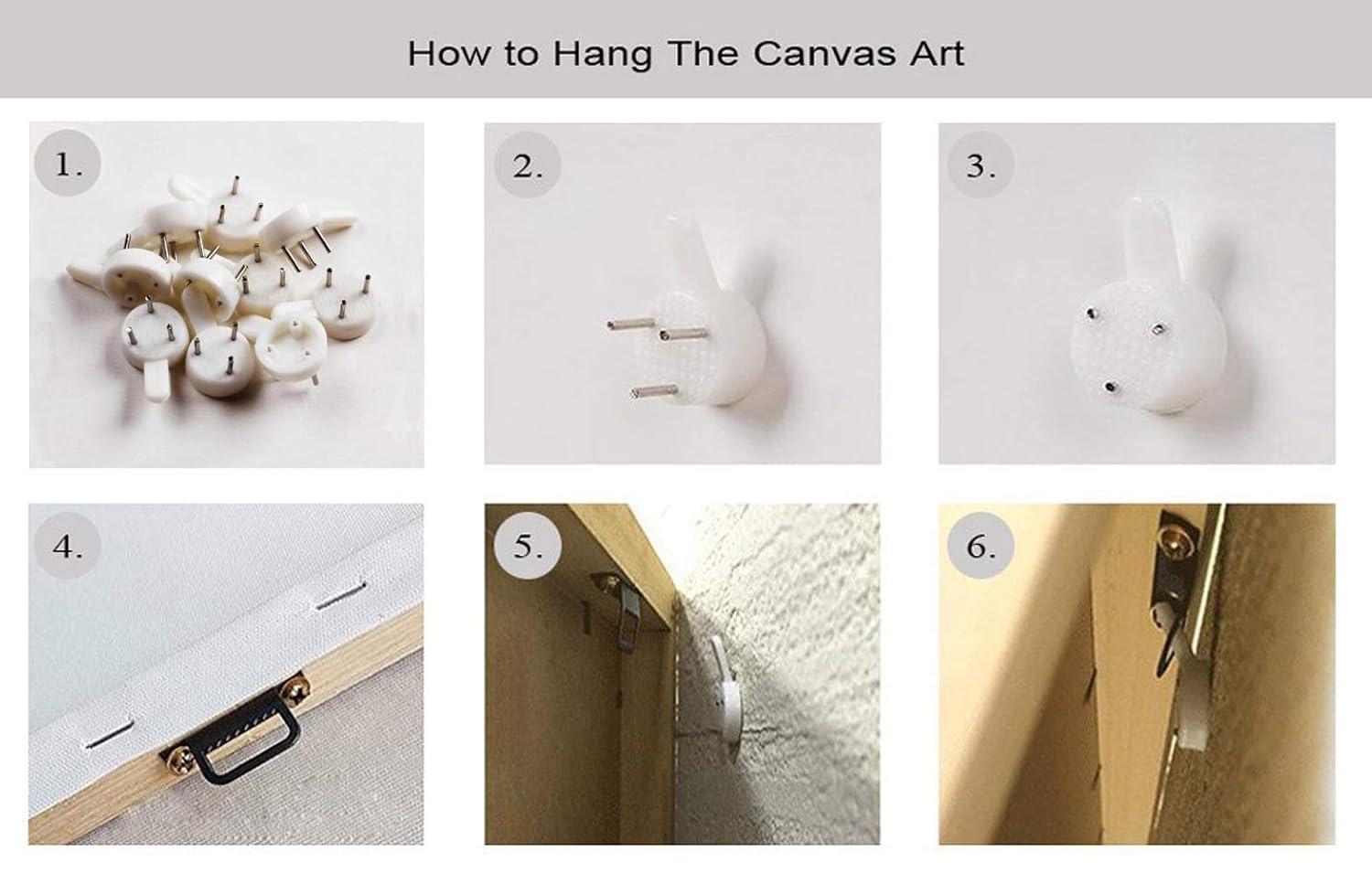 Baisuart Canvas Prints Abstract Wall Art Print Paintings Grey and Brown Stretched Canvas Wooden Framed for living Room Bedroom and Office Home Decor Artwork XLarge 24x48inch