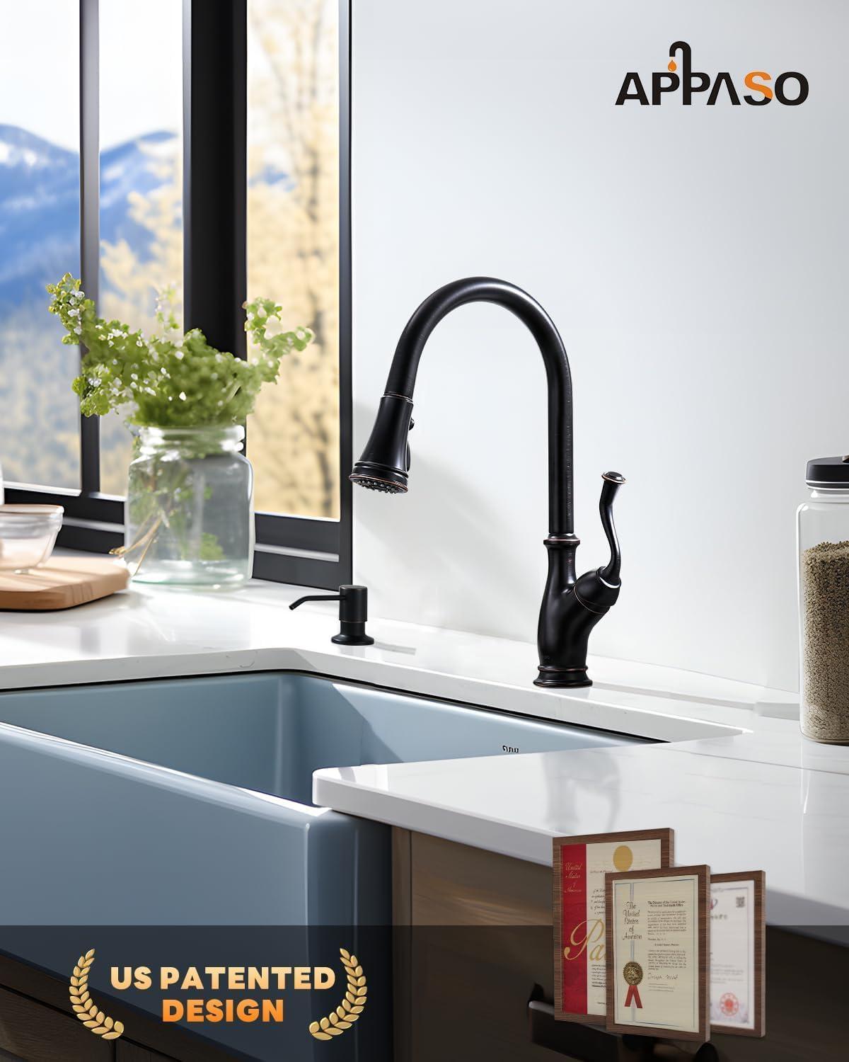 APPASO Pull Down Kitchen Faucet