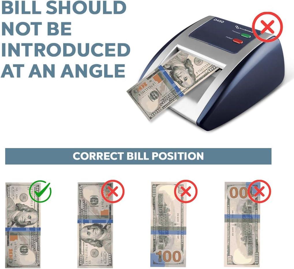 AccuBANKER D450 Counterfeit Money Checker with Infrared and Magnetic Detection